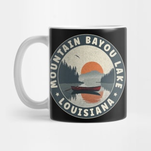 Mountain Bayou Lake Louisiana Sunset Mug